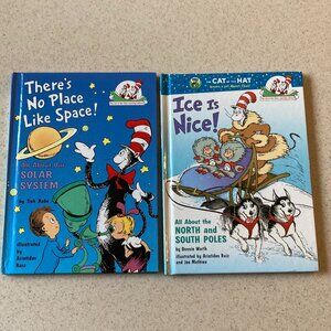 Kids Books: There's No Place Like Space & Ice is Nice -Lot of 2 Books